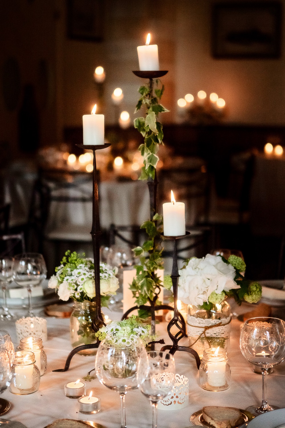Wedding decoration in Tuscany Villa